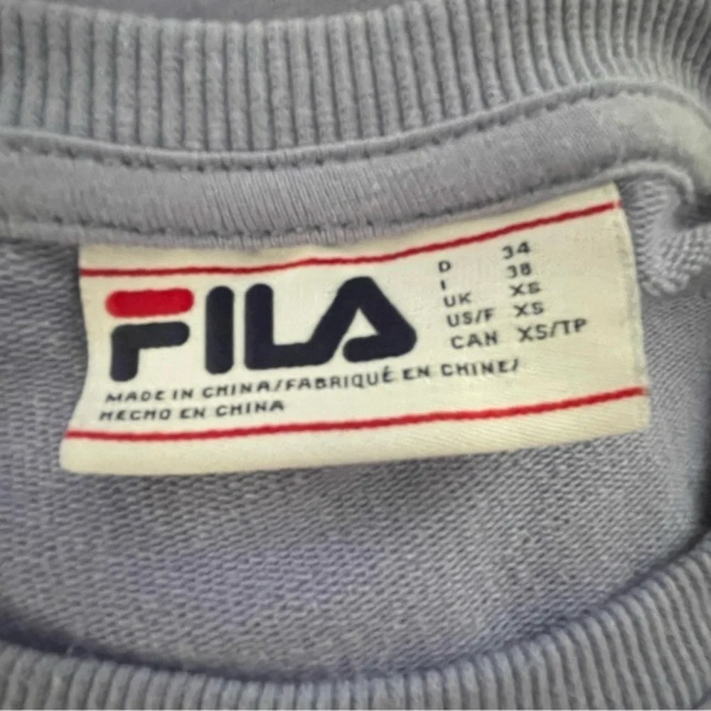 DONATING 03-15 Fila‎ French terry pullover sweatshirt - Picture 9 of 13